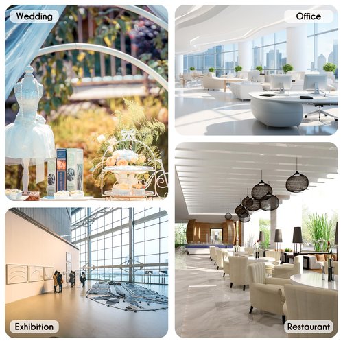 HeZone Acrylic Brochure Holder 6X8 Inches Clear Acrylic Flyer Holder Brochure Holder Sign Holder Pamphlet Holder Menu Holder Display Stand 1 Pack For Weddings Offices Exhibition Restaurants Hotel Etc…
