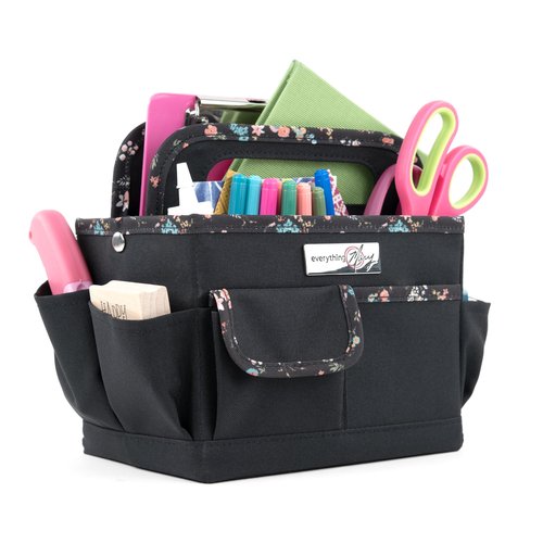 Everything Mary Store and Tote Desktop Caddy - Organizer for Crafts, Art Supplies, Office, School, and Home - Versatile Tote for Supplies and Everyday Storage