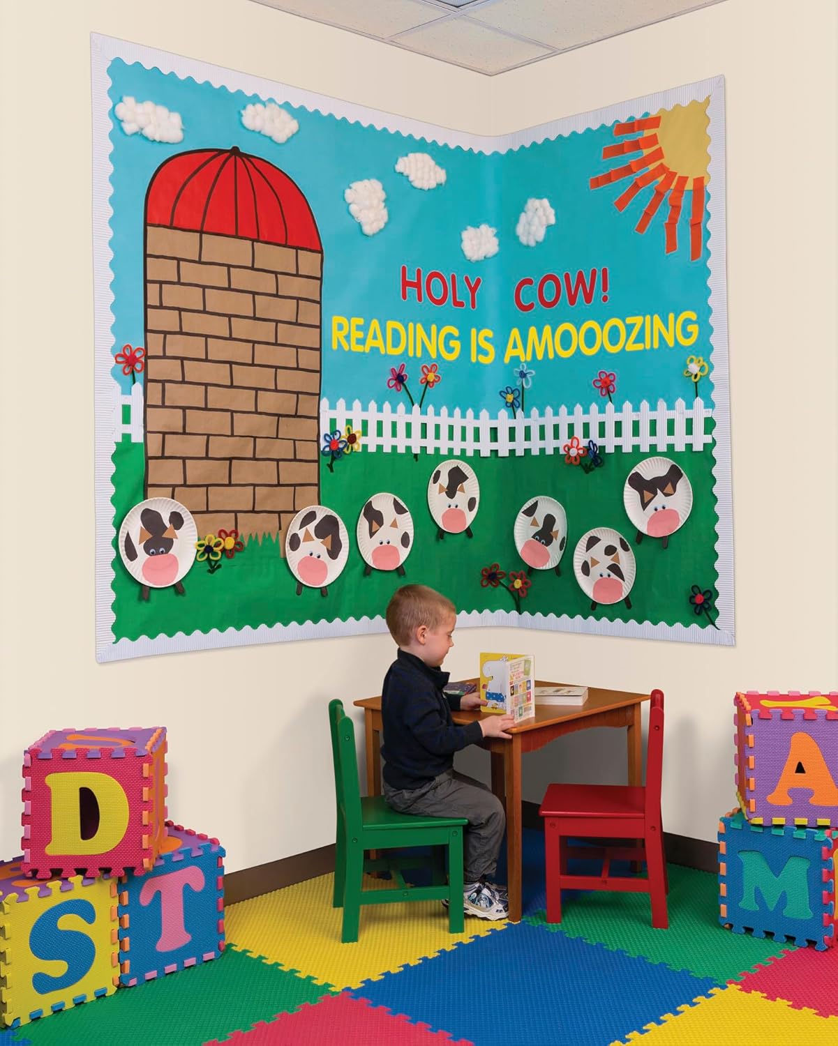 Fadeless Bulletin Board Paper, Fade-Resistant Paper for Classroom Decor, 24” x 60’, Black, 1 Roll