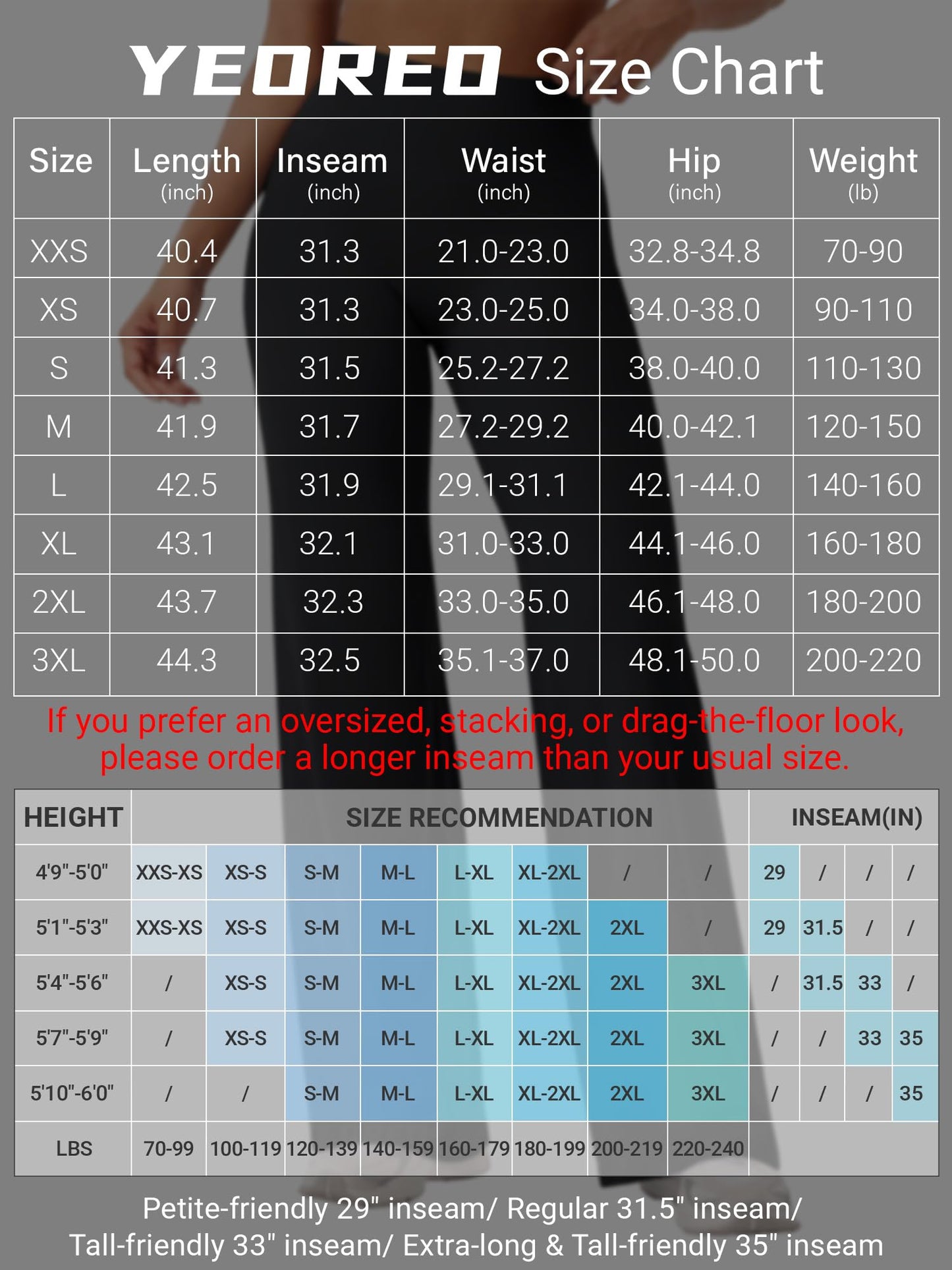 YEOREO Workout Leggings Womens No Front Seam Straight Leggings 31.5" High Waist Buttery Eddiy Gym Yoga Pants Ancora Red XXS