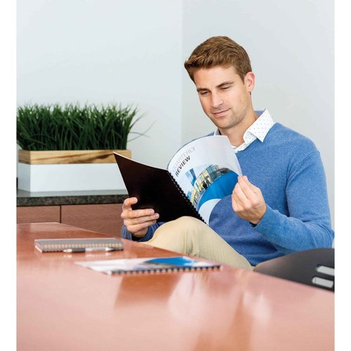 Fellowes Clear PET 5 Mil Covers Letter Size, 100 Pack (5242501)