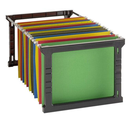 Officemate Plastic Hanging File Frame, 24-27, Letter and Legal Size, 1 Set (91970)