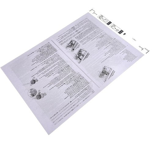 OKLILI 5pcs X B12B819051 Carrier Sheet B12B813431 4T8624 Sheets Compatible with Epson A4 Scanner Scan A3 B4 Odd-Sized Wrinkled Flimsy Folded Receipt Newspaper Magazine Clipping Torn Fragile Paper