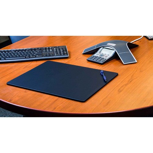 Dacasso P4615 Conference Table Pad, 17.00 x 14.00 x 0.25, Navy Blue