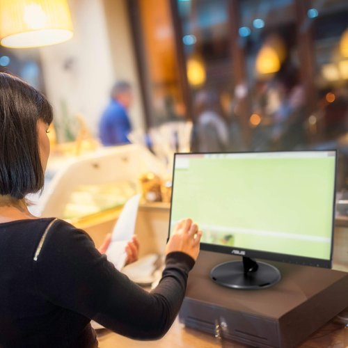 ASUS VT229H 21.5" 1080P IPS Touchscreen Monitor - Eye Care Technology | HDMI & VGA Connectivity