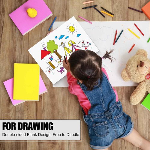 Frienda 100 Pack Foam Boards 1/8 Inch Thickness Foam Poster Boards Core Backing Board for Projects Presentation Board for School Crafts Office Art Projects(8x10x0.125 Inches,White)