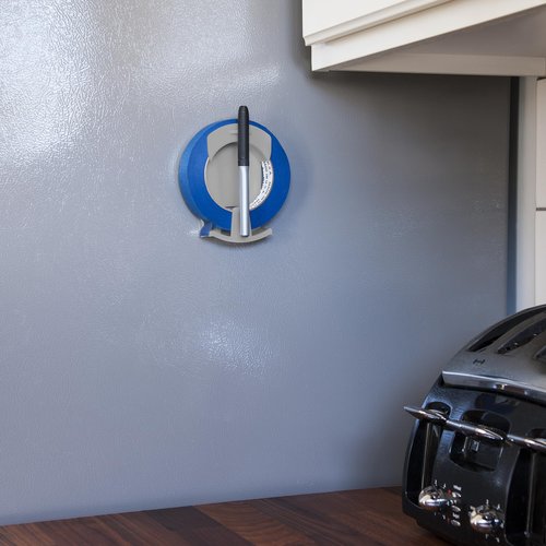 Kitchen Stickin’® Tape Dispenser, Wall-Mounted Tape and Label System (Core System/Tape & Marker Not Included)