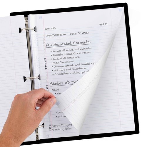Five Star Loose Leaf Paper Plus Study App, 12 Pack, Notebook Paper, College Ruled Filler Paper, Reinforced, 8.5 x 11, 80 Sheets per Pack (170026-ECM)