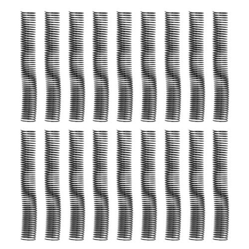 LiebeWH 18 Pack Plastic Spiral Binding Coils with 310 Sheet Capacity 38mm Diameter 4:1 Pitch 360 Degree Rotation for Letter Size Documents, LiebeWH9faekcq0b3