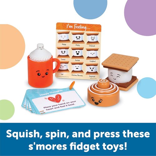 Learning Resources S'mores Break Sensory Fidget Activity Set - Calming Toys for Ages 3+ | SEL Skills Development