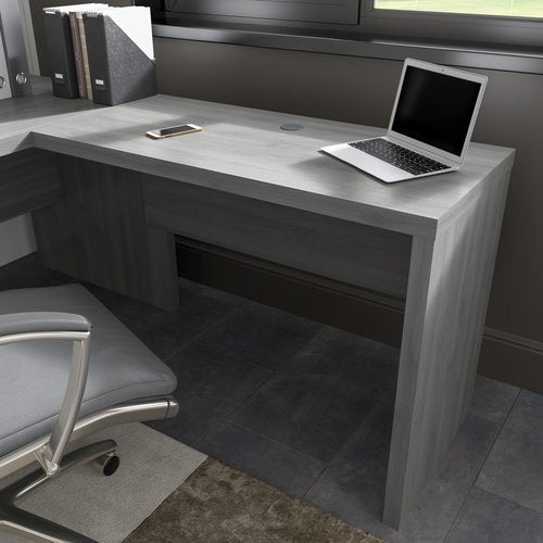 Bush Business Furniture Echo Desk Return/Bridge, Modern Gray