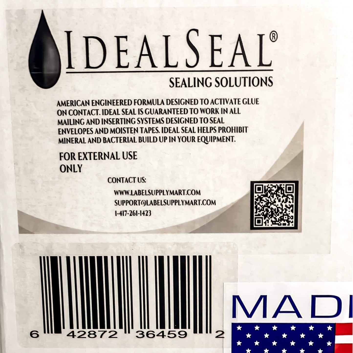 IDEALSEAL Five Gallon Cube of Sealing Solution Plus (Free Pump) Compare to PB Sealing Solution 605-0