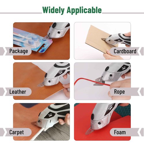 Mr. Pen- Electric Scissors with 2 Blades, 3.6V, Cordless Electric Scissors for Cardboard, Electric Box Cutter, Cardboard Cutter Electric, Electric Shears, Box Cutter Electric