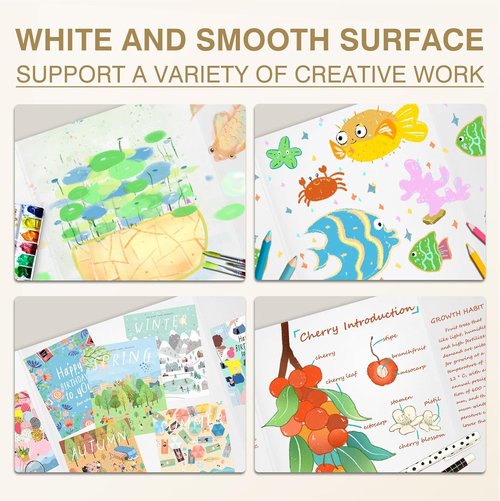 Chell Mini Trifold Poster Board - 16" x 24" White Corrugated Project Boards | 12 Pack