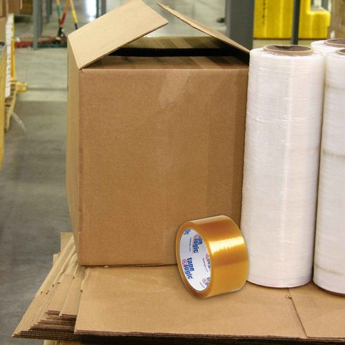 Partners Brand PT902506PK Clear Tape Logic Natural Rubber Tape, 1.9 mil, 2" x 110 yd. (Pack of 6)
