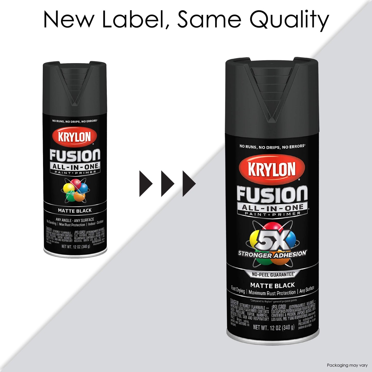 Krylon Fusion All-In-One Adhesive Spray Paint for Indoor/Outdoor Use, 12 oz, Espresso