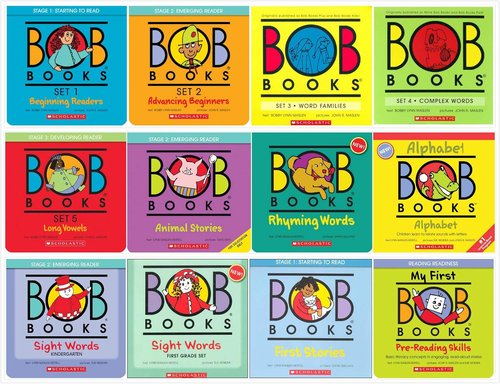 Bob Books Complete Collection - 12 Engaging Sets for Kindergarten & First Grade Learning | Rhyming, Sight Words, Animal Stories