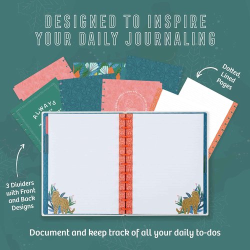 Happy Planner Notebook with Dividers for Work