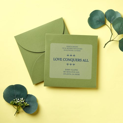 Avery Printable Shipping Labels with Sure Feed, 3-1/3" x 4", Matte Clear, 300 Blank Mailing Labels (5664)
