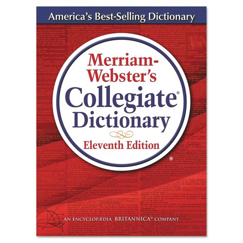 MER8095 - Merriam-Webster 11th Ed. Collegiate Dictionary Dictionary Printed/Electronic Book - English [Misc. Supplies]