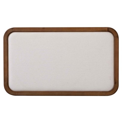 SOFE Farmhouse Bulletin Boards for Walls Decorative Hanging Pin Board, 30 ×18 inches Brown Wood Framed Rustic Vision Memo Board, Display Photo Board with Pins for Room School Office