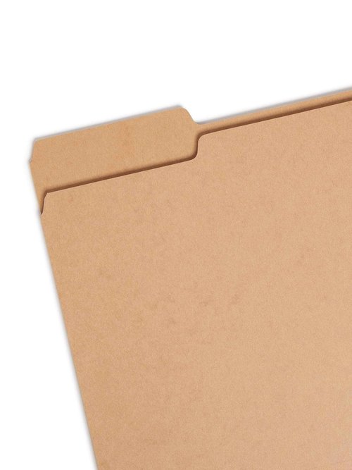 Smead File Folder, 1/3-Cut Tab, Letter Size, Kraft, 50 per Box (10830)