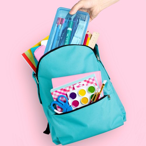 Mr. Pen- Clear Pencil Boxes, 6 Pack, 7.9"x4.5"x2.4", Transparent Blue, Snap-Tight Lid, Plastic Pencil Box Organizer