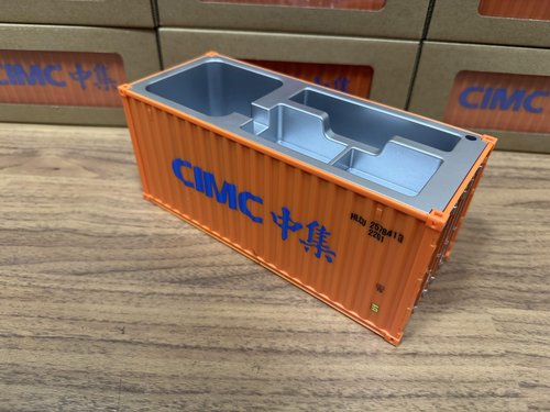 Yixoo Desk Organizer, Pen Pencil Holder, Business Name Cards Holder, Shipping Container Model Storage Box, Secret Storage Box with Multiple Compartments Office Supplies Multi-function (CIMC)