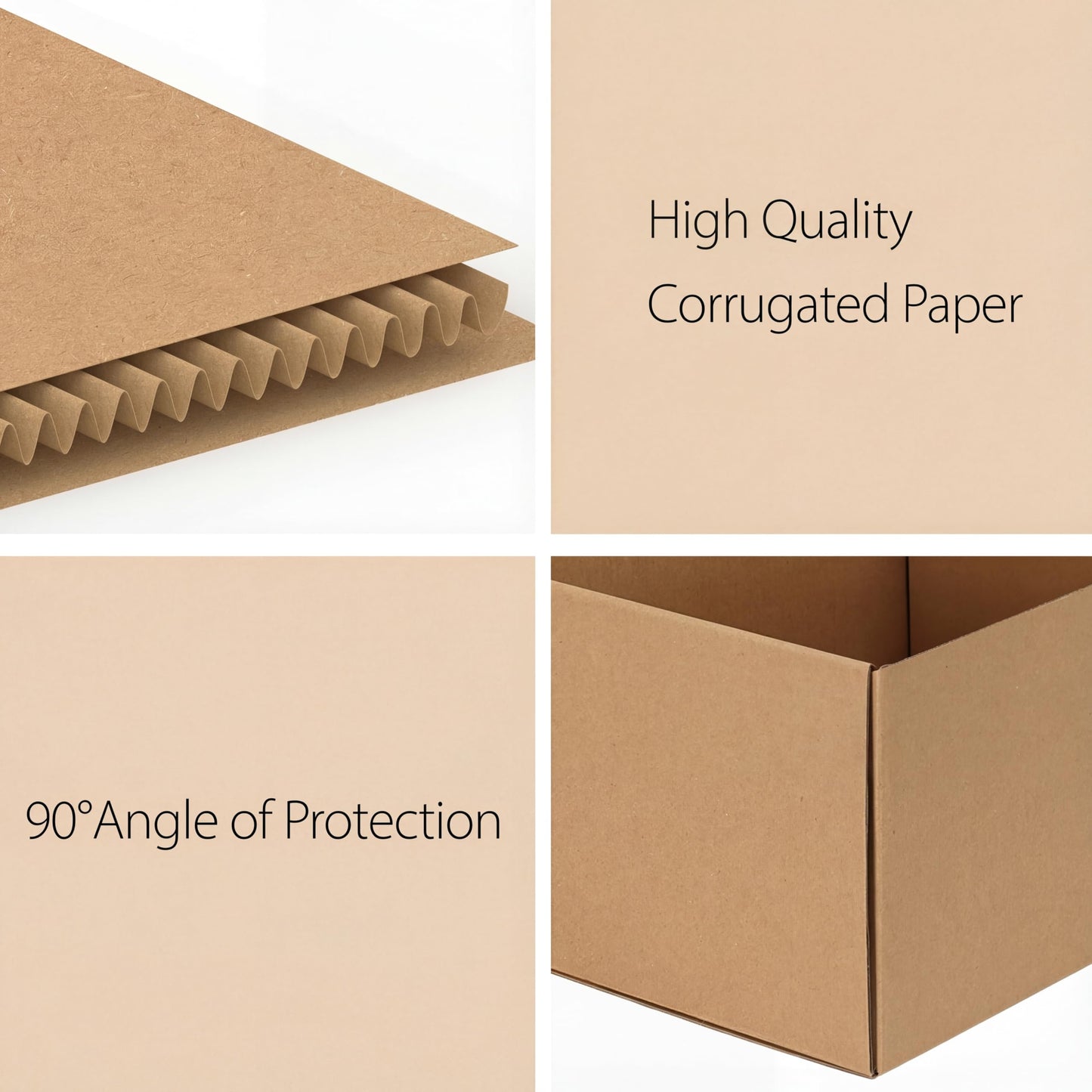 RLAVBL 7x5x4 Small Shipping Boxes Set of 40, Brown Corrugated Cardboard Mailer Box for Packing, Mailing, Business