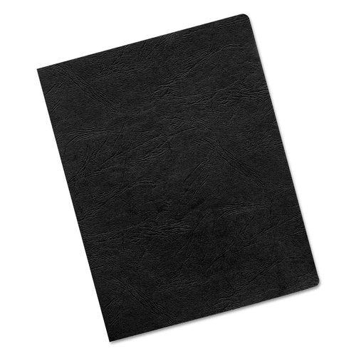 Fellowes Executive Presentation Covers, Black, 8 3/4 Inch X 11 1/4 Inch, 200 Per Pack, Black (52149)