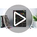 PETCEE Double-Sided Back to School Sign with 4 Markers - First & Last Day Chalkboard (Simple Variation)