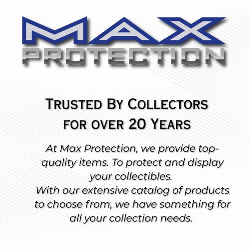 Max Protection Comic Book Storage Boxes - Short Cardboard Black Case for 150-175 Comic Books - Double Thickness Design - Premium Stackable Book Box for Silver Age & Modern Comics (Pack of 5)