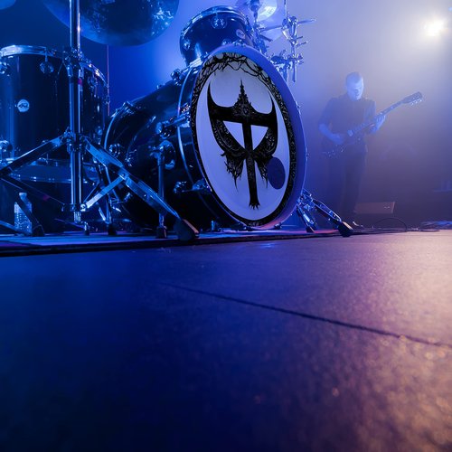 22 inch Custom Bass Drum Head Decal - Personalized Stickers & Custom Stickers for Drums, Full Color Logo Band, Bass Drum Head Wrap, Easy Apply & Remove for Professional or DIY Kits, Made in USA