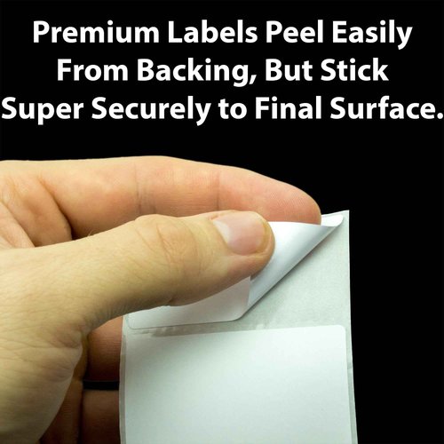 Premium, Extra Sticky 2x1in Direct Thermal Label 12 Pack. Bulk (16,560 pcs) Perforated Top Coated, Self-Adhesive Stickers for FNSKU Barcodes. Zebra Printer Compatible. Packaging and Shipping Supplies.