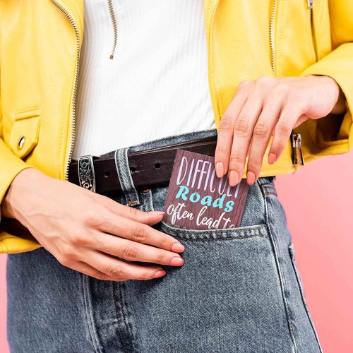 Inspirational Gifts Notepads Mini Motivational Journal Notebook Bulk Small Pocket Notepads for Office Home Church Christian Gift Supplies, 10 Styles(Vivid Style,100 Pieces)