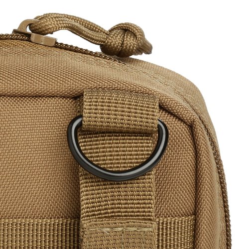 Orca Tactical First Aid Molle Medical Pouch- Heavy Duty IFAK Pouch - Empty Medical Organizer for Military, EMTs, Law Enforcement, Camping, Hiking (Coyote)