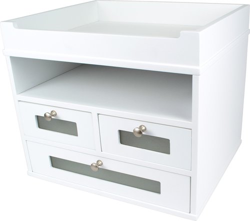 Victor W5500 Pure White Tidy Tower