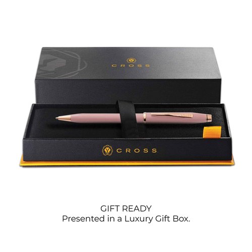 Cross Century II Smoky Pink with Rose Gold Plated Appointments Ballpoint Pen