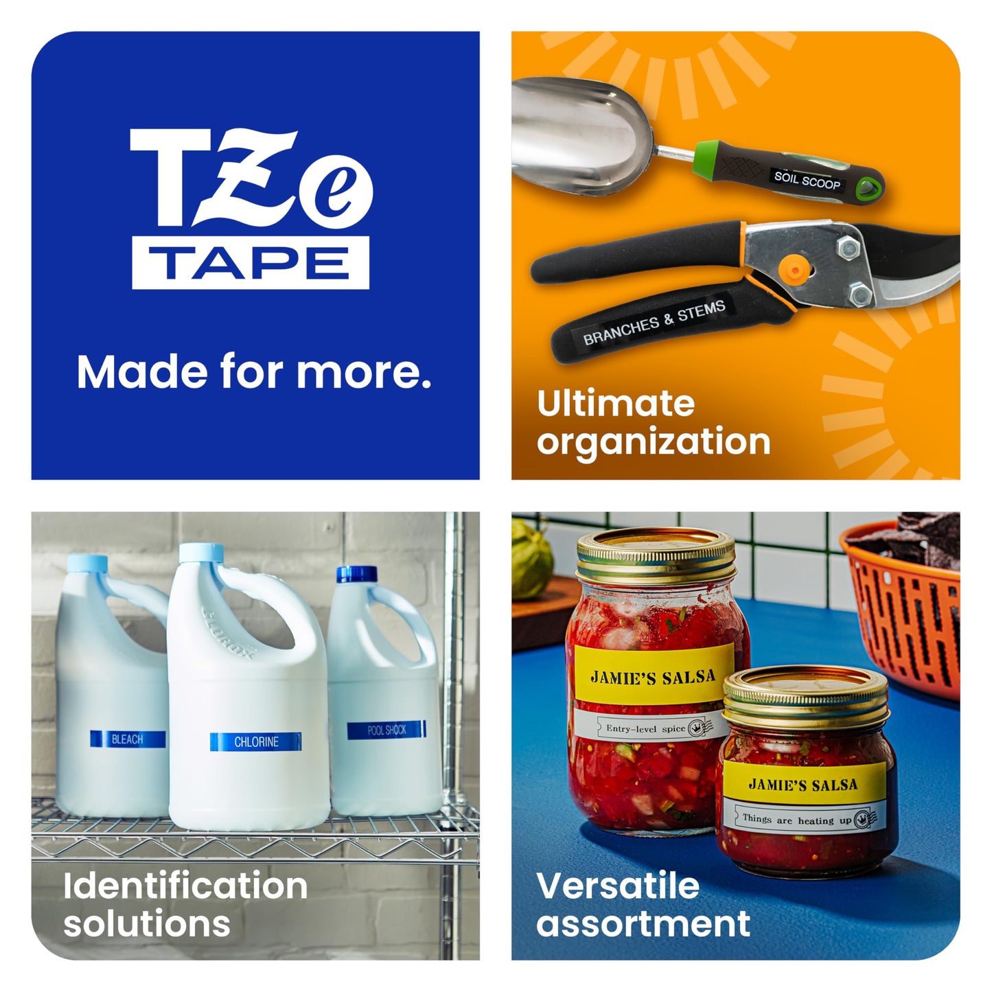Brother Genuine TZe241 3/4" 2-Pack Black Print on White Label Tape, 26.2 ft per Roll, 52.4 ft Total