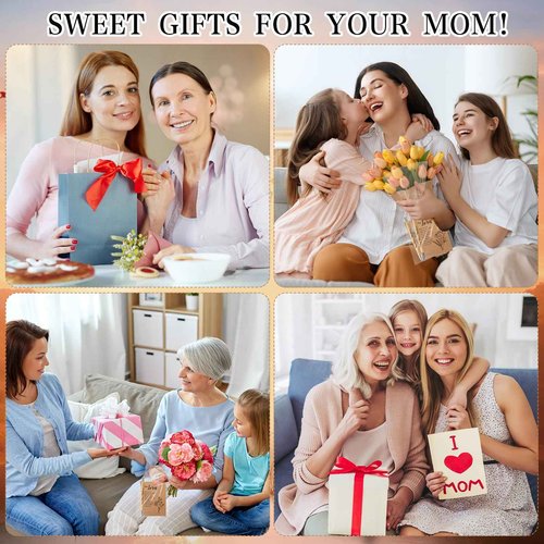 100 Set Mother's Day Church Gifts Bulk Include Bible Verse Pens and Christian Prayer Journal for Women Inspirational Notebooks Religious Gifts with Cards Bags Twine,God Bless Mom Church Sunday School