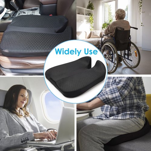 2022 Upgrades Car Coccyx Seat Cushion Pad for Sciatica Tailbone Pain Relief
