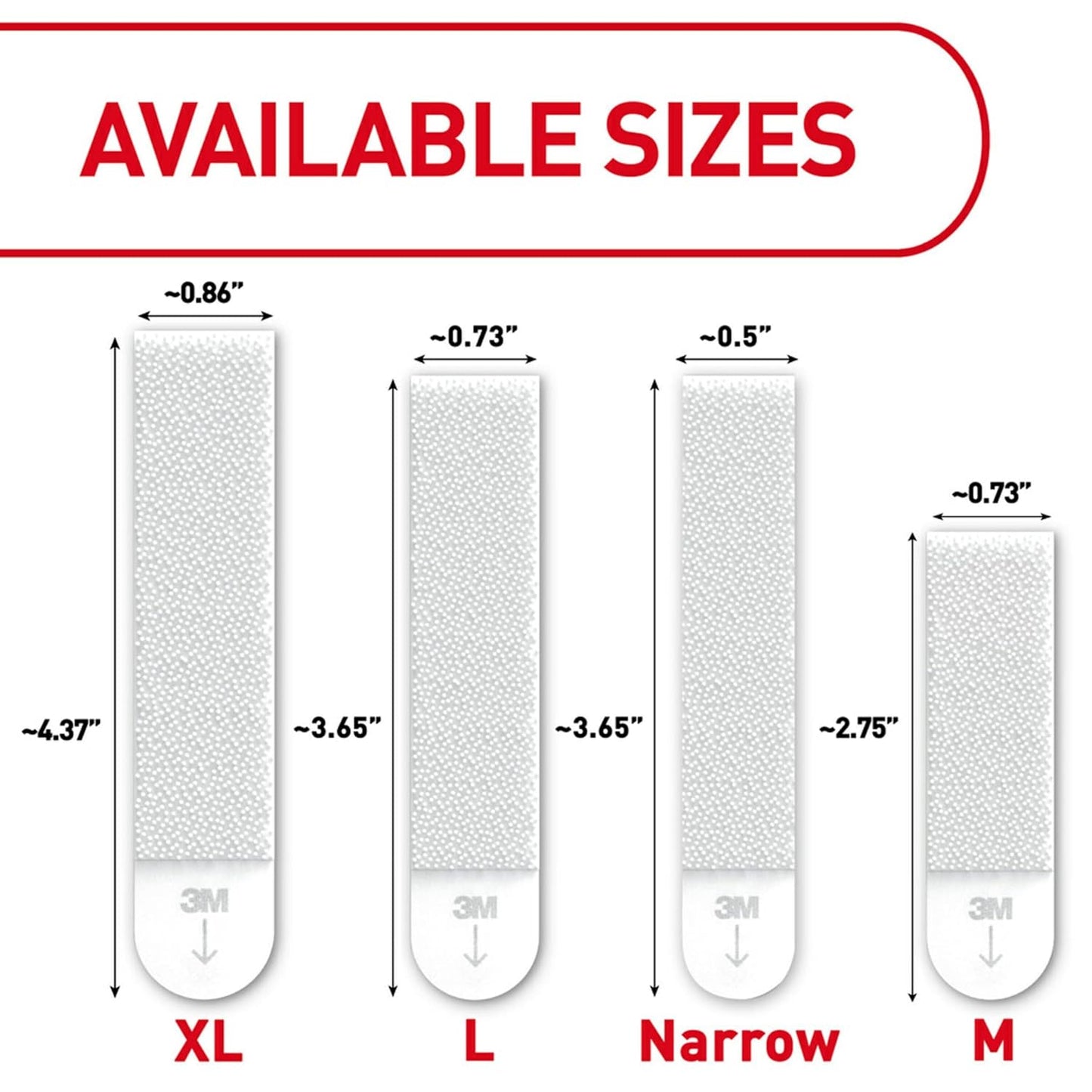 Command 4 lb Small Picture Hanging Strips - 18 Pairs for Damage-Free Wall Decor | White Adhesive Strips