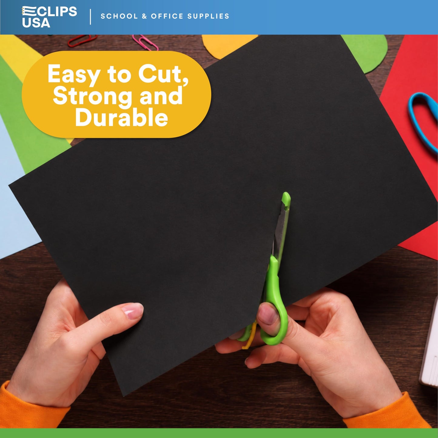 Poster Board Black Poster Paper 11x14 Black Poster Board Bulk Posteboard School Supplies (100 Pack)