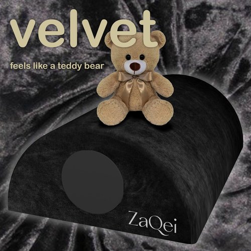 Foot Rest for Under Desk at Work, Massage Roller & Egyptian Velvet Cover, Improves Circulation & Prevents Muscle Tension, Ergonomic Foot Stool, Desk and Gaming Accessories, Office Desk Accessories.