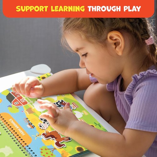 Montessori Preschool Activity Book - 15 Engaging Learning Activities for Kids Aged 3-5