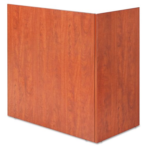 Alera VA324424MC Valencia Reversible Reception Return, 44w X 23 5/8d X 41 1/2h, Med Cherry