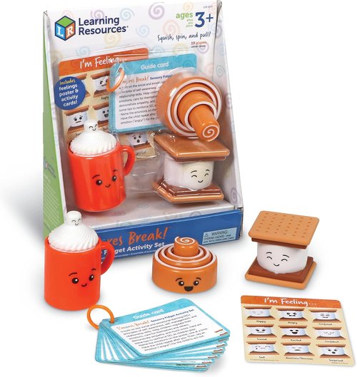 Learning Resources S'mores Break Sensory Fidget Activity Set - Calming Toys for Ages 3+ | SEL Skills Development