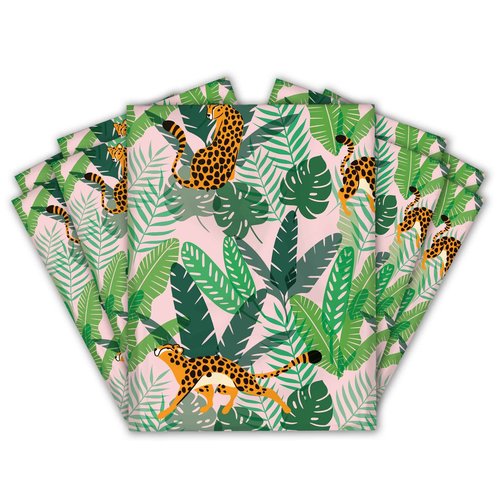 10x13 (100) Cheetahs Designer Poly Mailers Shipping Envelopes Premium Printed Bags (Pack of 2)