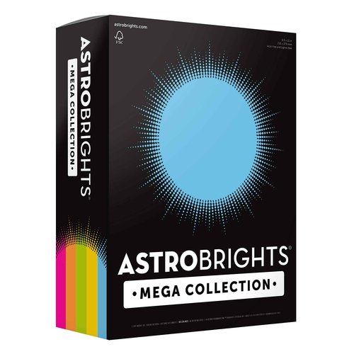 Astrobrights Mega Collection: Colored Cardstock - 10,000 Sheets, Classic