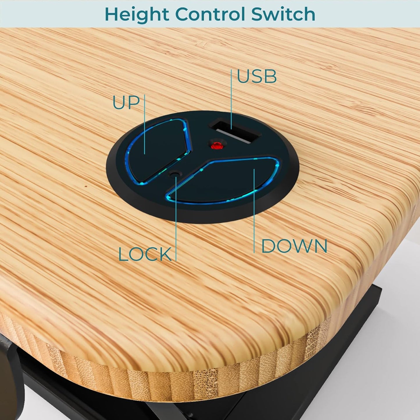 VERSADESK® PowerPro™ Standing Desk Converter - 36" x 24" Electric Height Adjustable Riser with Keyboard Tray & USB Hub - Ergonomic Bamboo Workstation for Home & Office